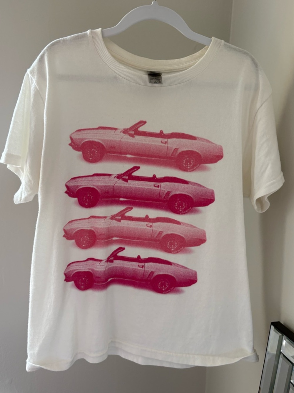 Baby tee with graphic